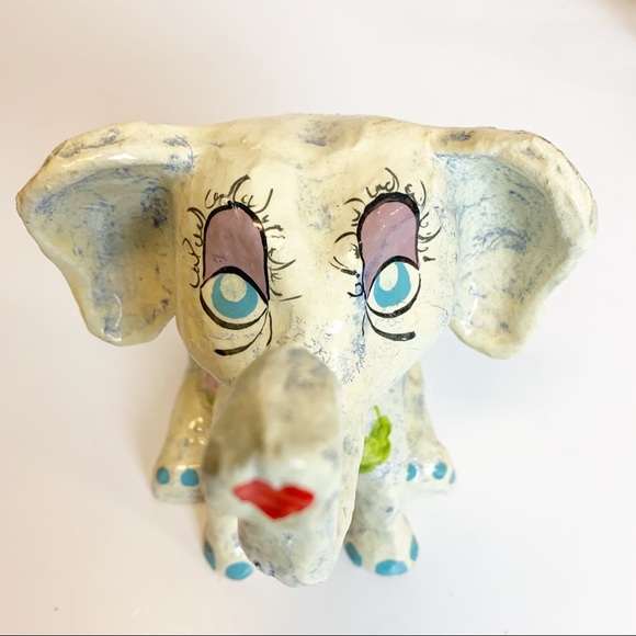 Alvarez Meifiso Mexico paper mache art elephant - Picture 2 of 8